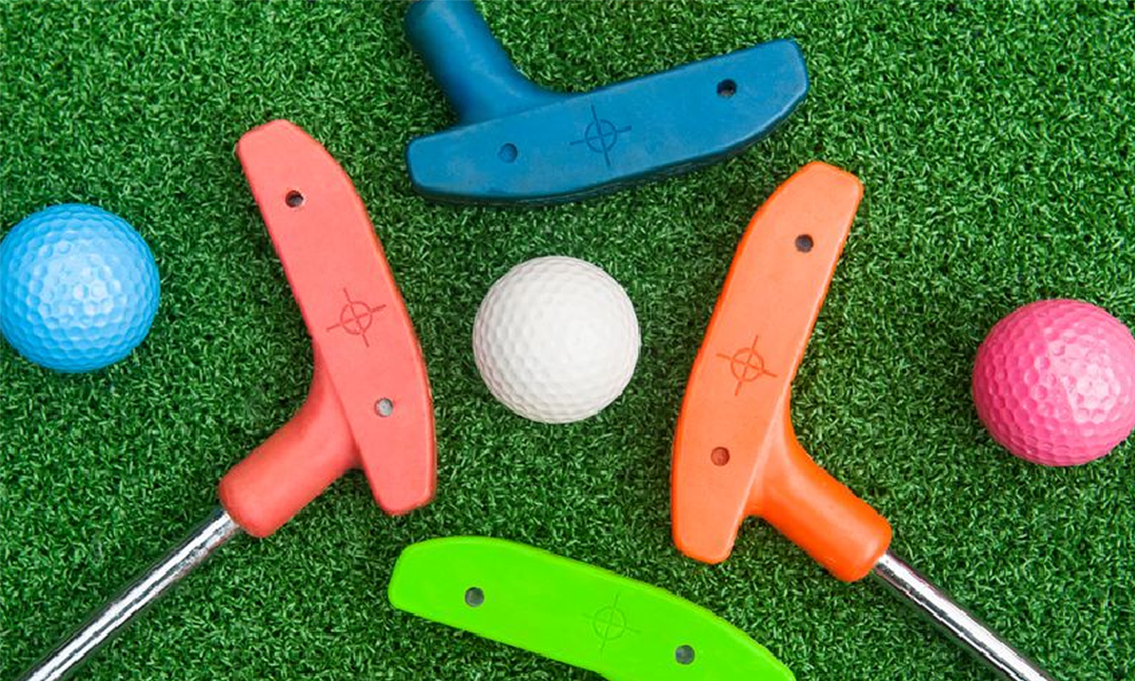 Golf clubs and golf balls